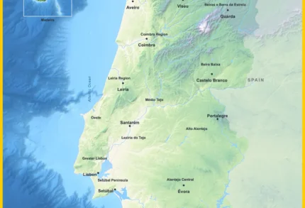 XREI Portugal map